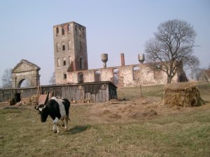 Kirchenruine in Timirjasewo